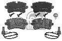 FEBI BILSTEIN 116016 - Brake Pad Set, disc brake Rear Axle AUDI