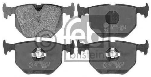 FEBI BILSTEIN 116028 - Brake Pad Set, disc brake Rear Axle