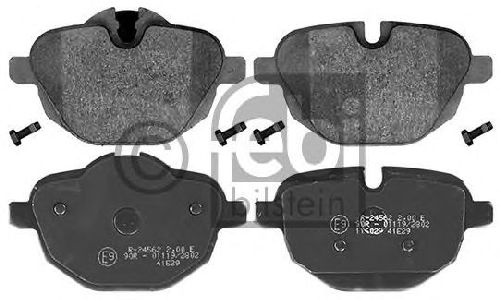 FEBI BILSTEIN 116029 - Brake Pad Set, disc brake Rear Axle BMW