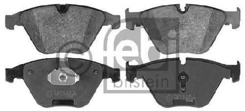 FEBI BILSTEIN 116031 - Brake Pad Set, disc brake Front Axle BMW