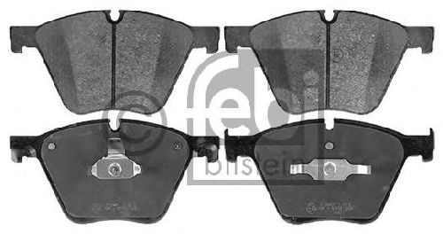 FEBI BILSTEIN 116032 - Brake Pad Set, disc brake Front Axle BMW