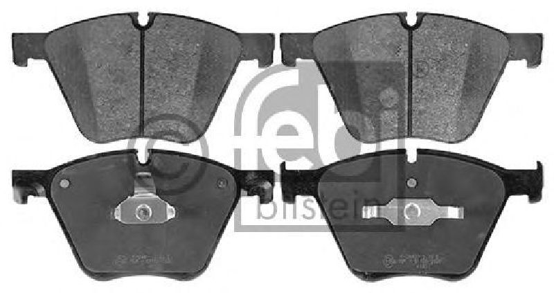FEBI BILSTEIN 116032 - Brake Pad Set, disc brake Front Axle BMW