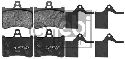 FEBI BILSTEIN 116035 - Brake Pad Set, disc brake Rear Axle