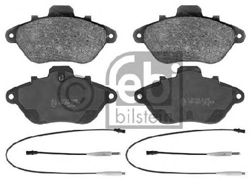 FEBI BILSTEIN 116039 - Brake Pad Set, disc brake Front Axle