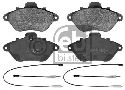 FEBI BILSTEIN 116039 - Brake Pad Set, disc brake Front Axle