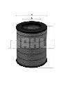 LX 1281 KNECHT 76678726 - Air Filter VOLVO