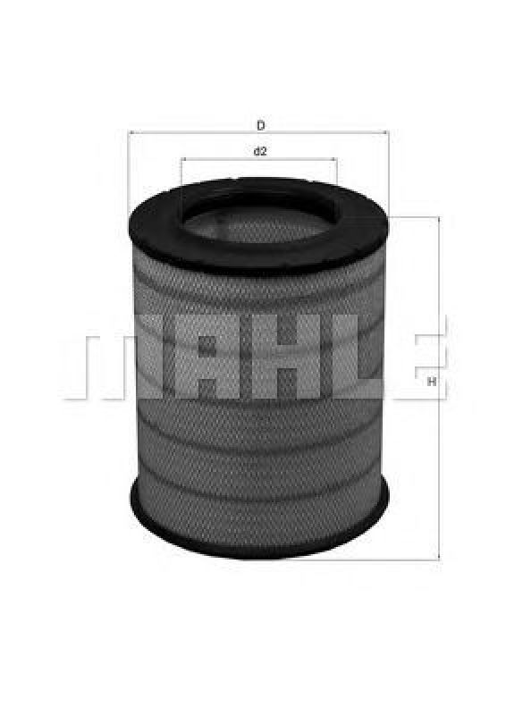 LX 1281 KNECHT 76678726 - Air Filter VOLVO