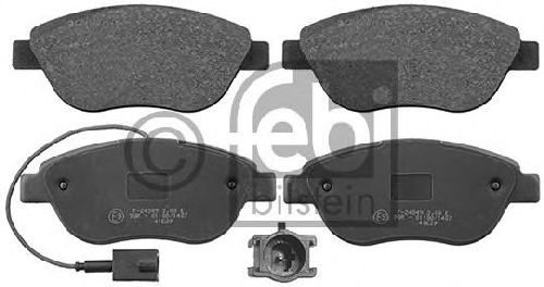FEBI BILSTEIN 116054 - Brake Pad Set, disc brake Front Axle FIAT
