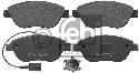 FEBI BILSTEIN 116054 - Brake Pad Set, disc brake Front Axle FIAT