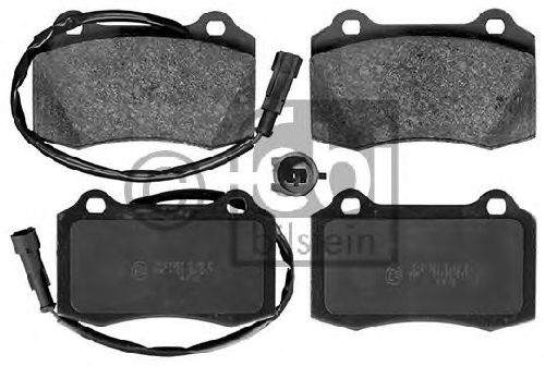 FEBI BILSTEIN 116062 - Brake Pad Set, disc brake Rear Axle