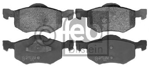 FEBI BILSTEIN 116067 - Brake Pad Set, disc brake Front Axle FORD