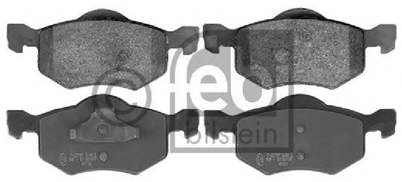 FEBI BILSTEIN 116067 - Brake Pad Set, disc brake Front Axle FORD