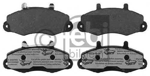 FEBI BILSTEIN 116069 - Brake Pad Set, disc brake Front Axle