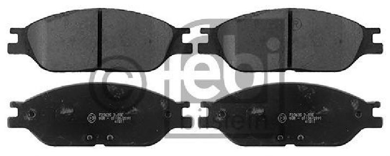 FEBI BILSTEIN 116072 - Brake Pad Set, disc brake Front Axle FORD USA