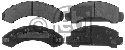 FEBI BILSTEIN 116074 - Brake Pad Set, disc brake Front Axle