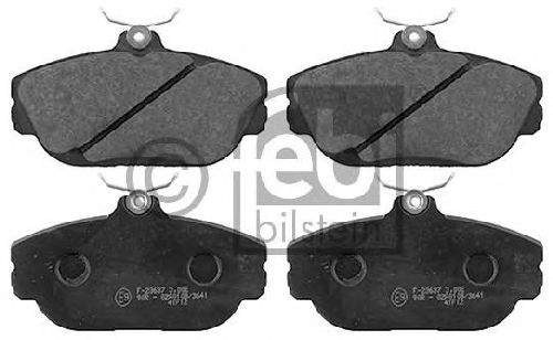 FEBI BILSTEIN 116077 - Brake Pad Set, disc brake Front Axle FORD USA