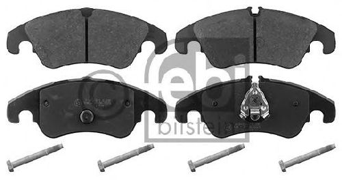 FEBI BILSTEIN 116078 - Brake Pad Set, disc brake Front Axle FORD