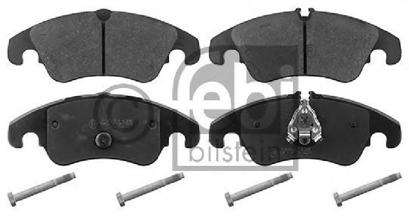 FEBI BILSTEIN 116078 - Brake Pad Set, disc brake Front Axle FORD