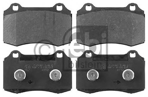 FEBI BILSTEIN 116079 - Brake Pad Set, disc brake Front Axle