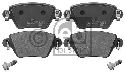 FEBI BILSTEIN 116080 - Brake Pad Set, disc brake Rear Axle