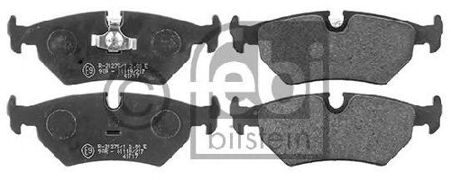 FEBI BILSTEIN 116081 - Brake Pad Set, disc brake Rear Axle