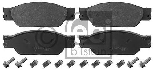 FEBI BILSTEIN 116085 - Brake Pad Set, disc brake Front Axle