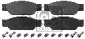 FEBI BILSTEIN 116085 - Brake Pad Set, disc brake Front Axle