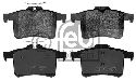 FEBI BILSTEIN 116089 - Brake Pad Set, disc brake Rear Axle JAGUAR