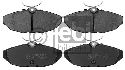 FEBI BILSTEIN 116090 - Brake Pad Set, disc brake Rear Axle