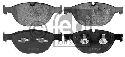 FEBI BILSTEIN 116092 - Brake Pad Set, disc brake Front Axle JAGUAR