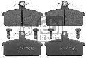 FEBI BILSTEIN 116100 - Brake Pad Set, disc brake Front Axle