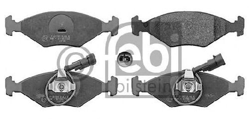 FEBI BILSTEIN 116101 - Brake Pad Set, disc brake Front Axle