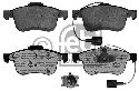 FEBI BILSTEIN 116104 - Brake Pad Set, disc brake Front Axle LANCIA