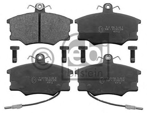 FEBI BILSTEIN 116105 - Brake Pad Set, disc brake Front Axle