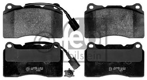 FEBI BILSTEIN 116107 - Brake Pad Set, disc brake Front Axle LANCIA