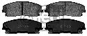 FEBI BILSTEIN 116108 - Brake Pad Set, disc brake Front Axle LANCIA
