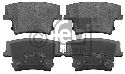 FEBI BILSTEIN 116109 - Brake Pad Set, disc brake Rear Axle LANCIA