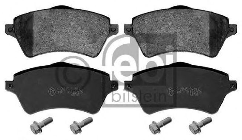 FEBI BILSTEIN 116113 - Brake Pad Set, disc brake Front Axle