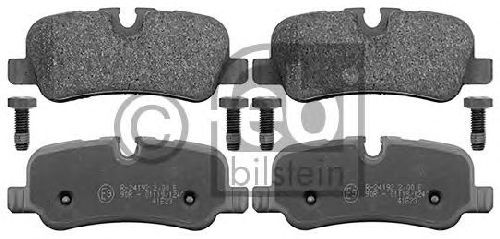 FEBI BILSTEIN 24192 - Brake Pad Set, disc brake Rear Axle LAND ROVER