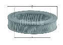 LX 134 KNECHT 77716129 - Air Filter