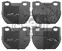 FEBI BILSTEIN 116117 - Brake Pad Set, disc brake Rear Axle LAND ROVER