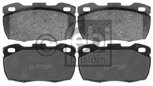 FEBI BILSTEIN 116120 - Brake Pad Set, disc brake Front Axle