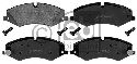 FEBI BILSTEIN 116124 - Brake Pad Set, disc brake Front Axle LAND ROVER