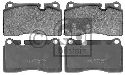 FEBI BILSTEIN 116125 - Brake Pad Set, disc brake Front Axle LAND ROVER