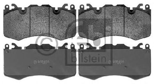FEBI BILSTEIN 116126 - Brake Pad Set, disc brake Front Axle LAND ROVER