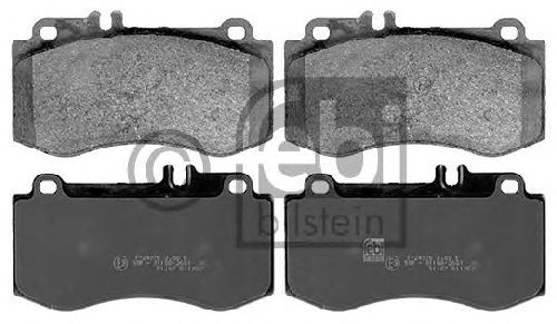 FEBI BILSTEIN 116131 - Brake Pad Set, disc brake Front Axle MERCEDES-BENZ
