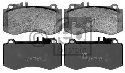 FEBI BILSTEIN 116131 - Brake Pad Set, disc brake Front Axle MERCEDES-BENZ