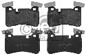 FEBI BILSTEIN 116132 - Brake Pad Set, disc brake Rear Axle MERCEDES-BENZ