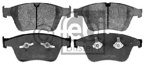 FEBI BILSTEIN 116136 - Brake Pad Set, disc brake Front Axle MERCEDES-BENZ