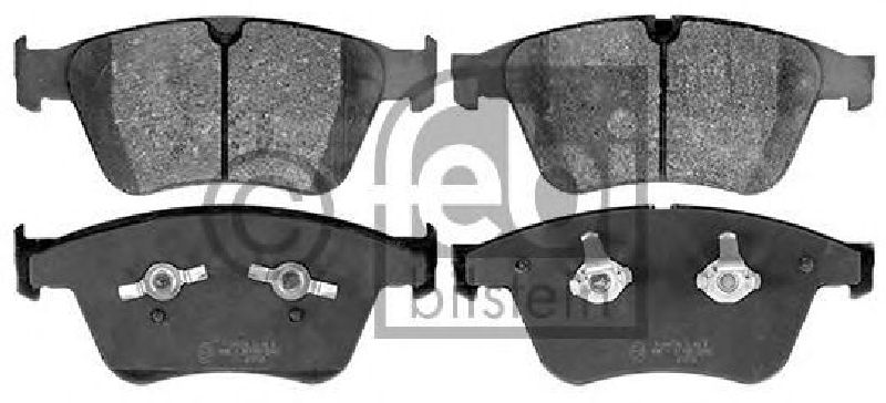 FEBI BILSTEIN 116136 - Brake Pad Set, disc brake Front Axle MERCEDES-BENZ